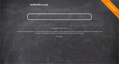 Desktop Screenshot of mathewferry.com