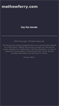 Mobile Screenshot of mathewferry.com
